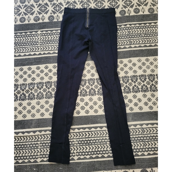 Pixie pant in stretch ponte size 4R navy color legging style pant j crew - Picture 6 of 9